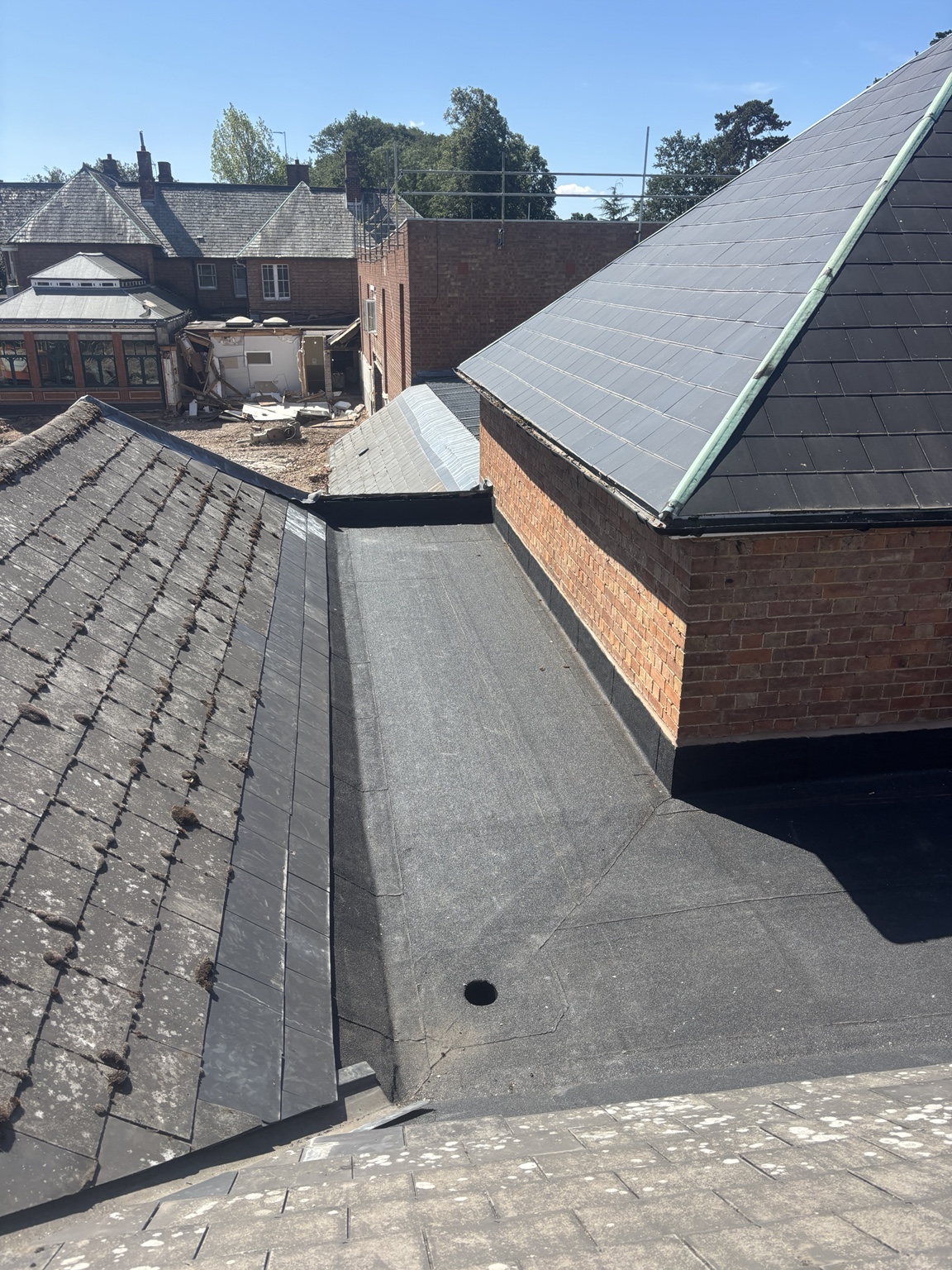 ATR Roofing flat roofing project